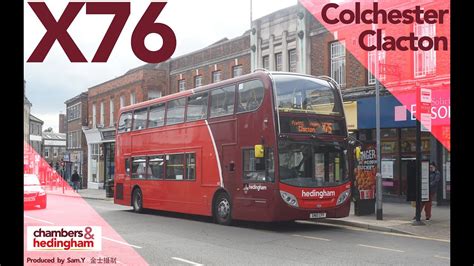 <b>X76</b> bus time schedule overview for the upcoming week: It departs once a day at 13:32. . X76 colchester to clacton